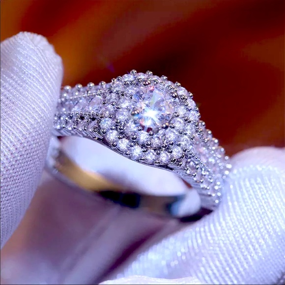 💙Luxury Sterling Silver Ring - Picture 3 of 4